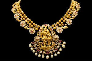 Antique Radhekrishna Necklace Set By Asp Fashion Jewellery