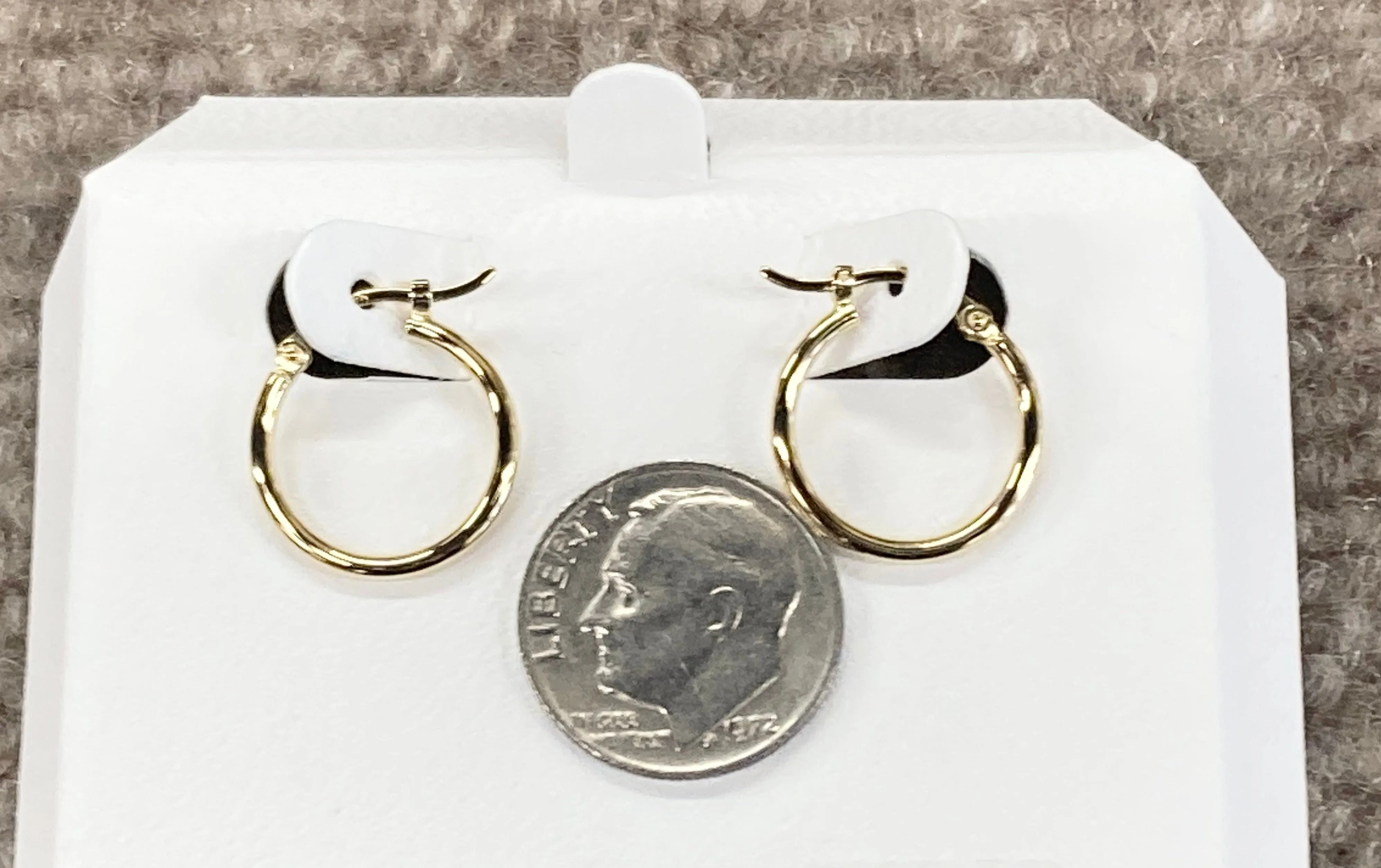 Gold Small Hoop Earrings