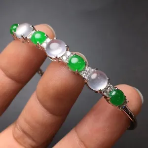 Natural Jade Bracelet Jadeite Bracelet NBT80