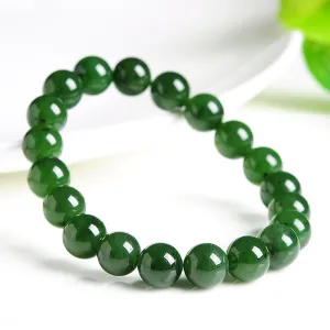 Natural Jade Bracelet Nephrite Bracelet WB8