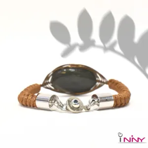 Wiring Wrap Jade & Knotting Bracelet